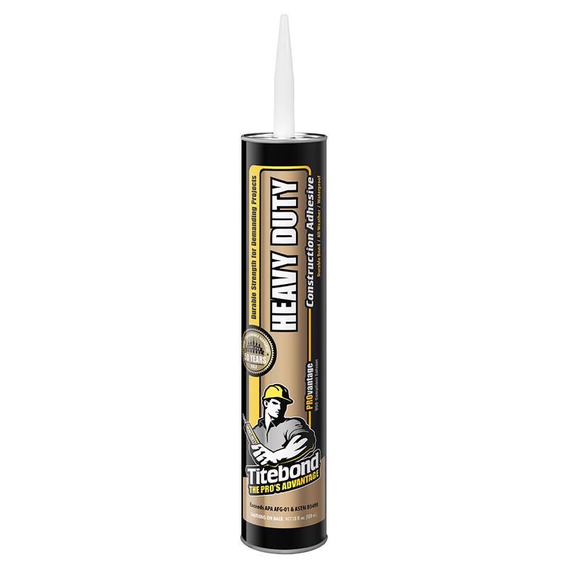 Titebond PROvantage Synthetic Polymer Construction Adhesive 28 oz