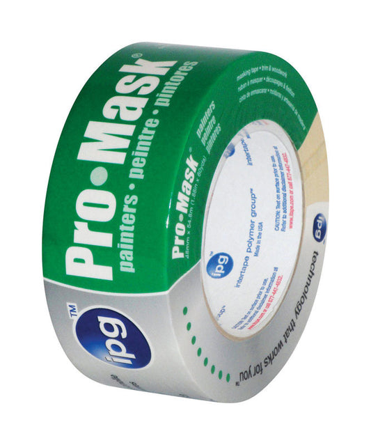 IPG Pro-Mask 1.88 in. W X 60 yd L Beige Medium Strength Masking Tape 1 pk