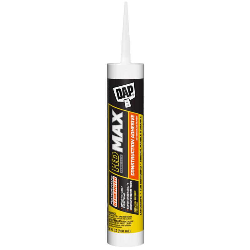DAP Heavy Duty Max Synthetic Latex Construction Adhesive 28 oz