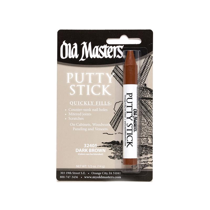 Old Masters Dark Brown Putty Stick 0.5 oz