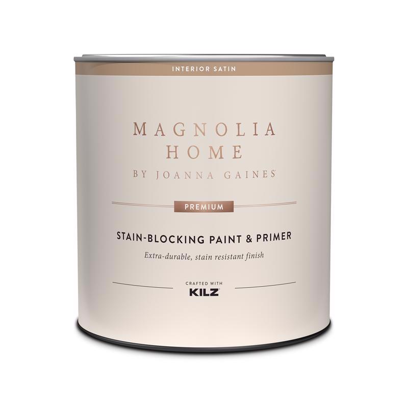 Magnolia Home by Joanna Gaines Satin Tint Base Base 3 Paint and Primer Interior 1 qt
