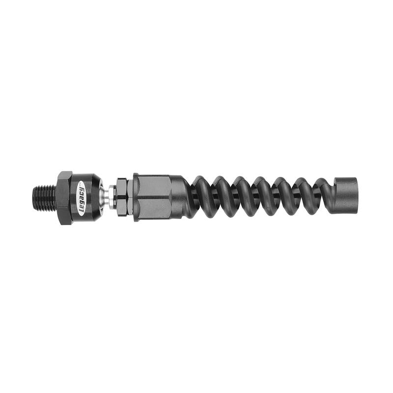 Legacy Flexzilla Anodized Aircraft Aluminum Reusable Ball Swivel 1/4 in. Male 1 pc