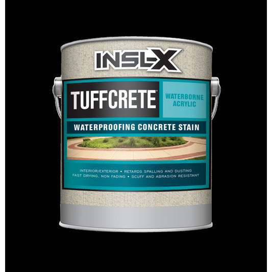 Insl-X TuffCrete Gray Pearl Water-Based Acrylic Waterproofing Concrete Stain 1 gal
