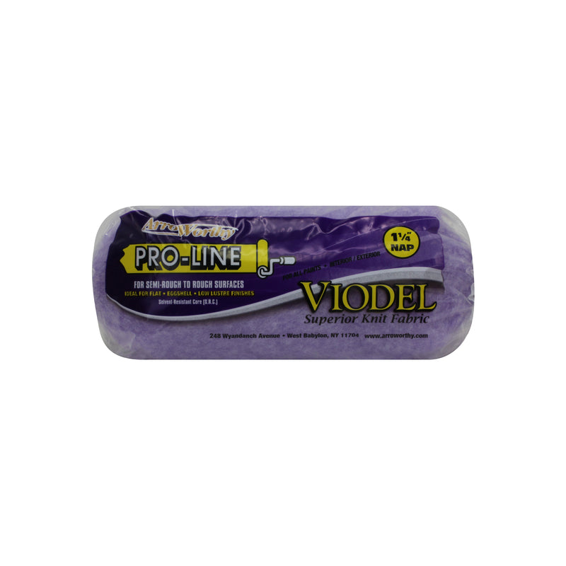 ArroWorthy Pro-Line Polyester Fabric 9 in. W X 1-1/4 in. Paint Roller Cover 1 pk