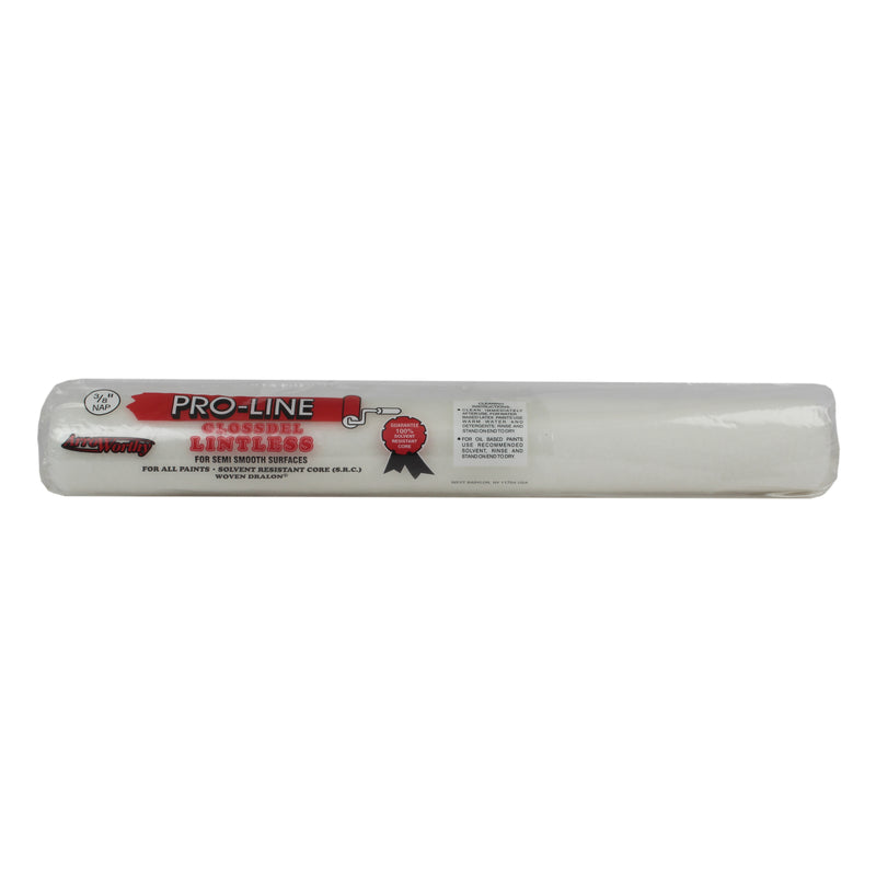 ArroWorthy Pro-Line Dralon 18 in. W X 3/8 in. Paint Roller Cover 1 pk