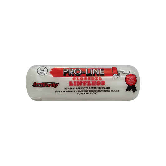 ArroWorthy Pro-Line Woven Dralon Fabric 9 in. W X 3/4 in. Paint Roller Cover 1 pk