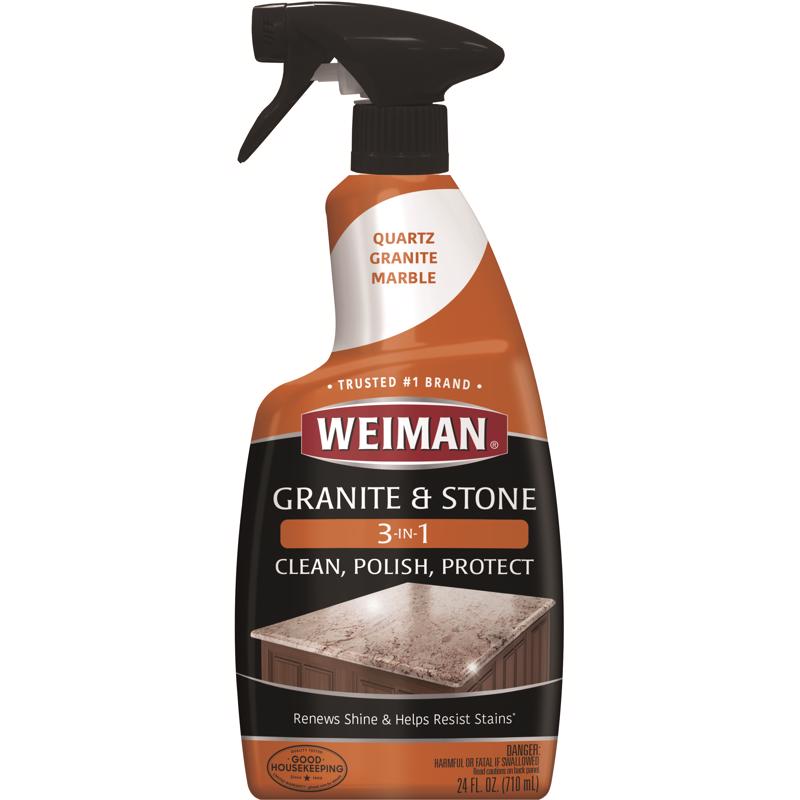 Weiman Citrus Scent Granite and Stone Polish 24 oz Liquid
