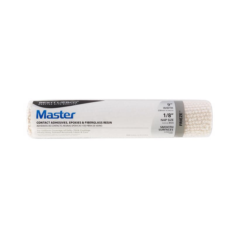 Bestt Liebco Frieze Woven Nylon Loop 9 in. W X 1/8 in. Adhesive Applicator Paint Roller Cover 1 pk