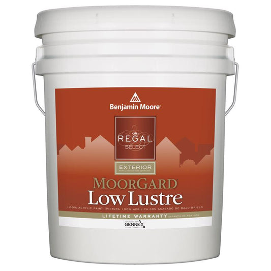 Benjamin Moore Regal Select Low Luster White Water-Based Paint Exterior 5 gal