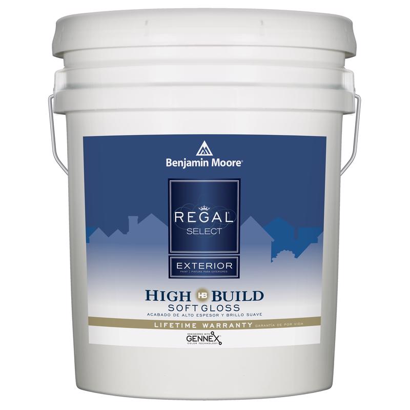 Benjamin Moore Regal Select Soft Gloss Tintable Base Base 3 Paint Exterior 5 gal