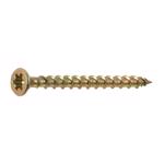 FastenMaster PAMFast No. 8 X 1-3/4 in. L Star Yellow Zinc Coarse Collated Subfloor Screws 1000 pk