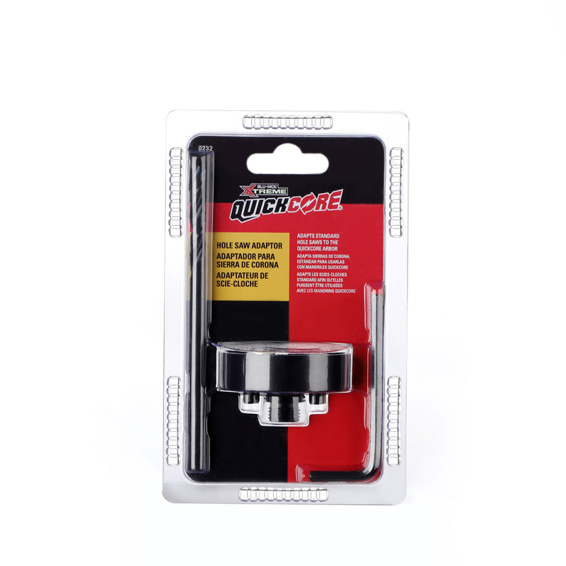 Blu-Mol Xtreme QuickCore Bi-Metal Hole Saw Adaptor