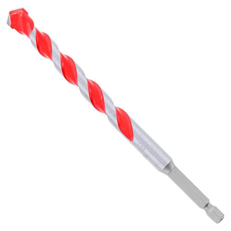 Diablo SPEEDemon 7/16 in. X 6 in. L Carbide Tipped Red Granite Hammer Drill Bit Hex Shank 1 pk