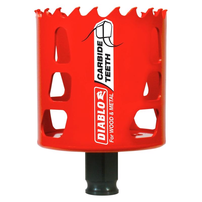 Diablo Snap-Lock Plus 2-9/16 in. Carbide Tipped 2-3/8 in. L Hole Saw