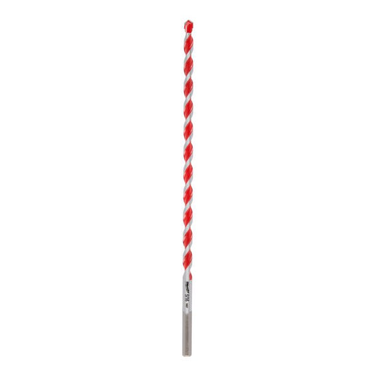 Milwaukee 7/8 in. X 12 in. L Carbide Hammer Drill Bit 3-Flat Shank 1 pk
