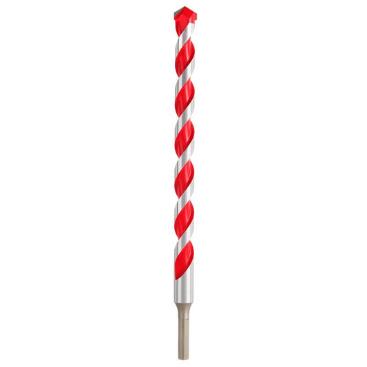 Milwaukee 3/4 in. X 12 in. L Carbide Hammer Drill Bit 3-Flat Shank 1 pk
