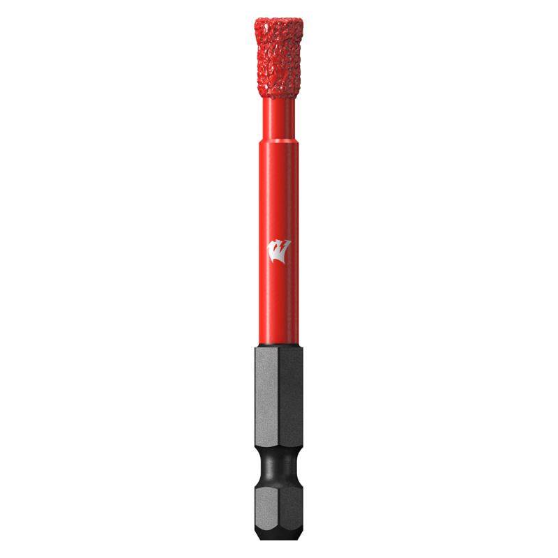 Diablo 1/4 in. Diamond Grit 5.52 in. L X 1/4 in. D Hole Saw