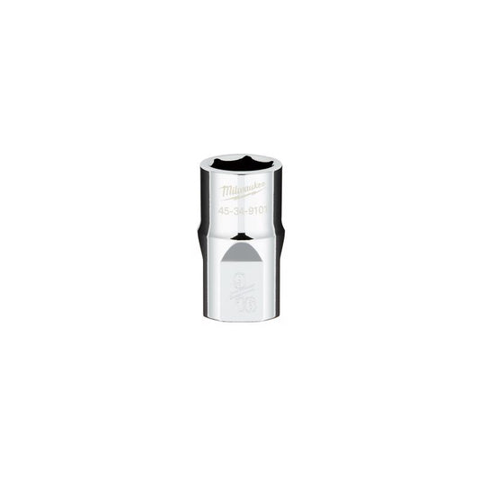 Milwaukee 9/16 in. X 1/2 in. drive SAE 6 Point Standard Deep Socket 1 pc
