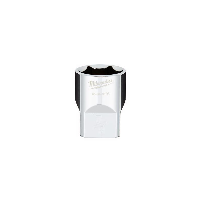 Milwaukee 7/8 in. X 1/2 in. drive SAE 6 Point Standard Deep Socket 1 pc