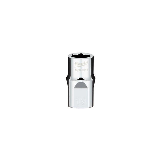Milwaukee 13 mm X 1/2 in. drive Metric 6 Point Standard Socket 1 pc