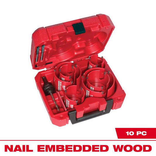 Milwaukee Big Hawg Carbide Tipped Hole Saw Kit