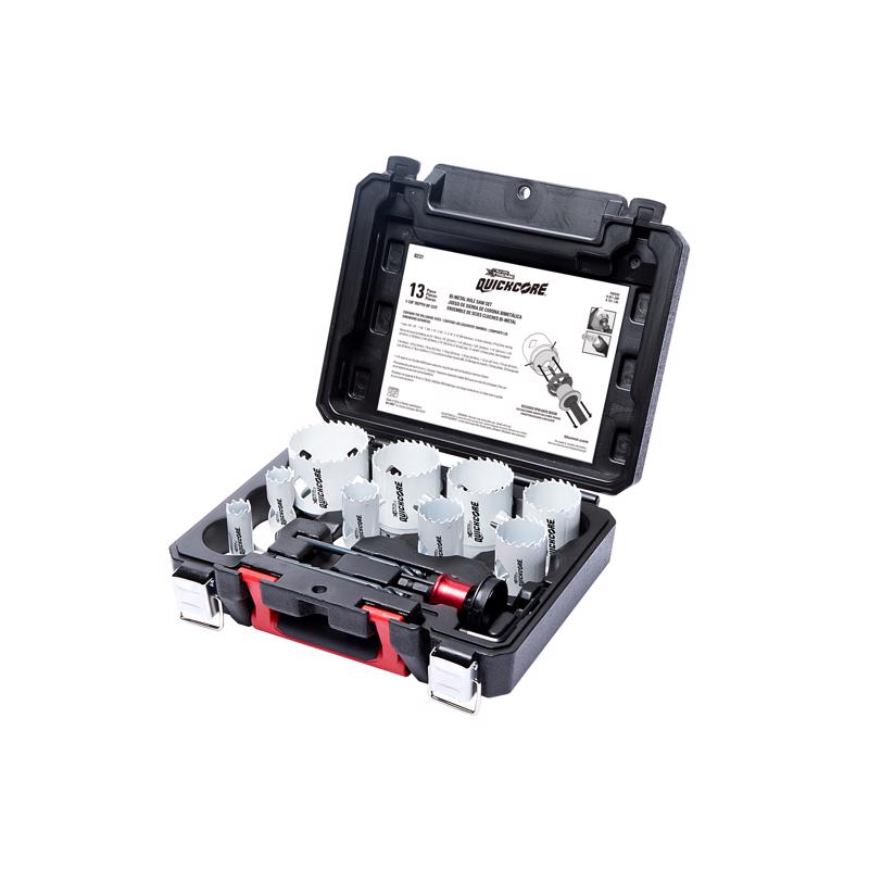 Blu-Mol Xtreme QuickCore Bi-Metal Hole Saw Set