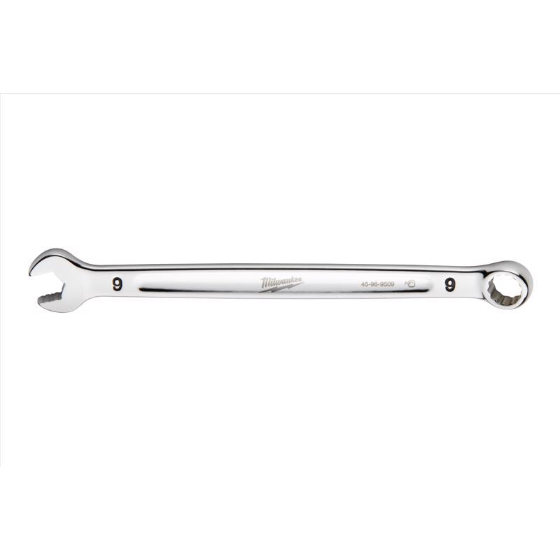 Milwaukee 9 mm X 9 mm Metric Combination Wrench 0.8 in. L 1 pc