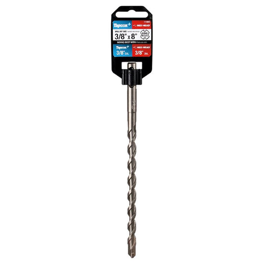 Tapcon 3/8 in. X 8 in. L Carbide Tipped Drill Bit SDS-Plus Shank 1 pk