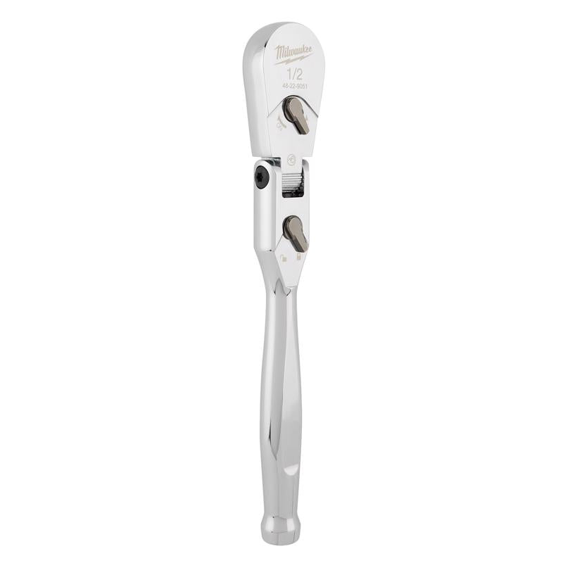 Milwaukee 1/2 in. drive SAE Flex Head Ratchet 90 teeth
