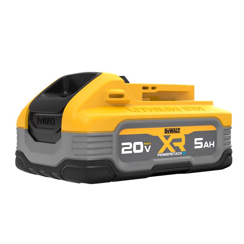 DeWalt 20V MAX XR POWERSTACK DCBP520 5 Ah Lithium-Ion Battery 1 pc