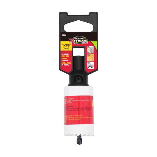 Blu-Mol Xtreme 1-3/8 in. Bi-Metal 1/4 in. D Hole Saw