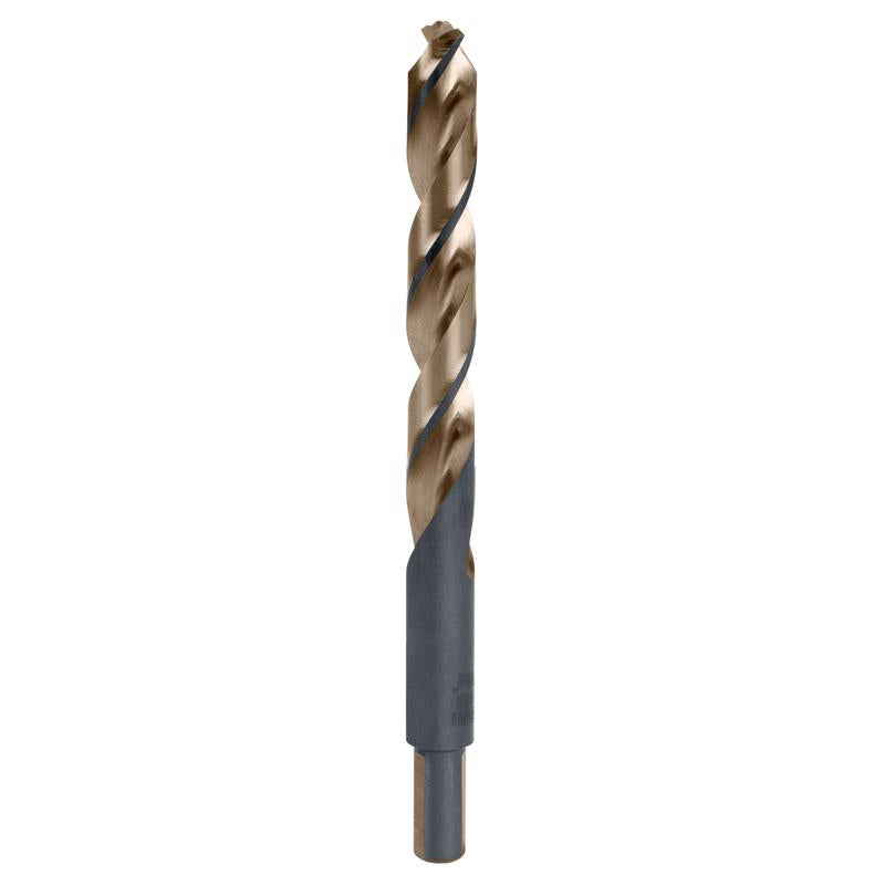 DeWalt 31/64 in. High Speed Steel Drill Bit 3-Flat Shank 1 pc