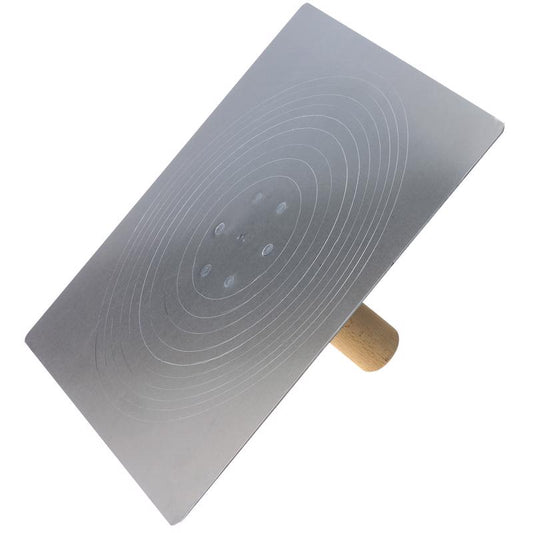 Warner Aluminum Hawk 1.2 in. H X 13 in. W X 13 in. L