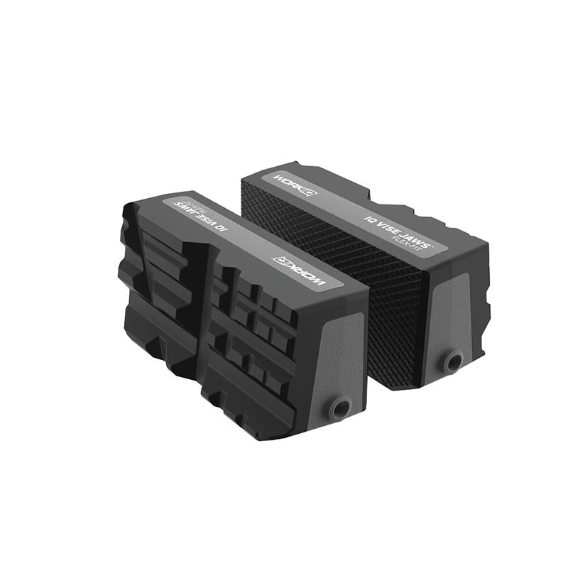 Work IQ Vise Jaws Flex Fit Die Cast Aluminum Vise