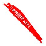 Diablo 6 in. Bi-Metal Nail Embedded Wood Reciprocating Saw Blade 6/12 TPI 25 pk