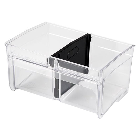 Milwaukee Packout 7.3 in. W X 3.8 in. H Bin System Clear