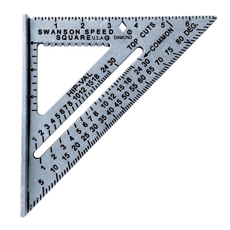 Swanson 7.25 in. L Aluminum Square Set