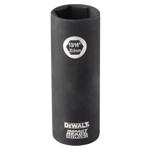 DeWalt 13/16 in. X 1/2 in. drive SAE 6 Point Deep Socket 1 pc