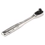 DeWalt 1/4 in. drive Pear Head Ratchet 72 teeth