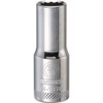 DeWalt 3/8 in. X 3/8 in. drive SAE 12 Point Deep Socket 1 pc