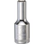 DeWalt 1/4 in. X 3/8 in. drive SAE 12 Point Deep Socket 1 pc