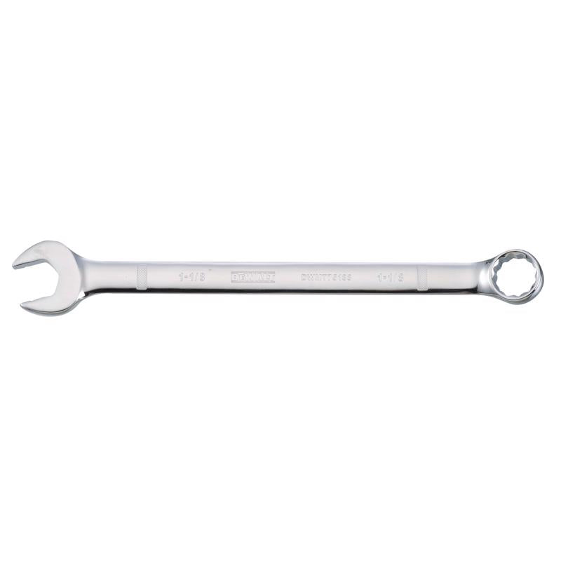 DeWalt 1-1/8 in. X 1-1/8 in. 12 Point SAE Combination Wrench 15-9/16 in. L 1 pc