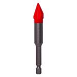 Diablo 1/2 in. X 3-1/2 in. L Carbide Tipped Tile and Stone Drill Bit Hex Shank 1 pk