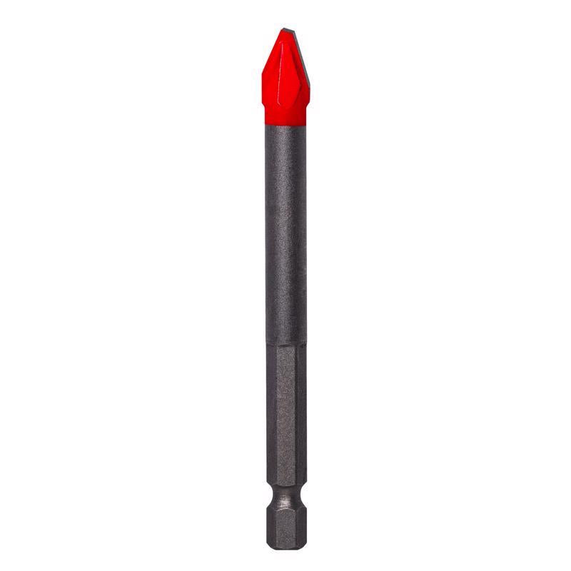 Diablo 3/8 in. X 3-1/2 in. L Carbide Tipped Glass and Tile Bit Hex Shank 1 pk
