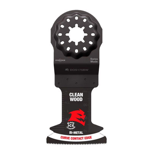 Diablo Demo Demon 1-3/4 in. W Bi-Metal Curved Oscillating Blade Nail-Embedded Wood 1 pk