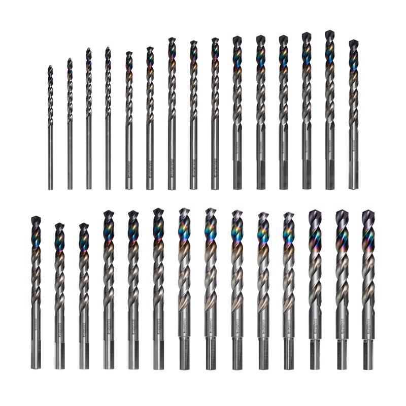 Diablo Metal Demon Stainless Steel Drill Bit Set 3-Flat Shank 1 pk