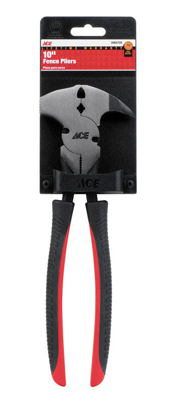 Ace 10 in. Alloy Steel Fence Pliers