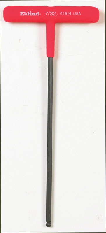 Eklind Power-T 7/32 in. SAE T-Handle Ball End Hex Key 1 pc