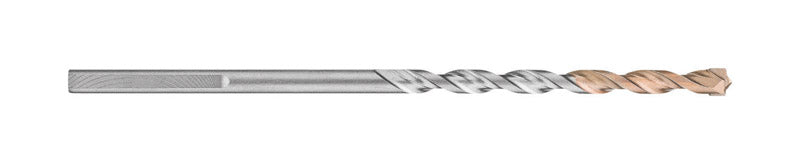 DeWalt 5/16 in. X 12 in. L Carbide Tipped Percussion Drill Bit 3-Flat Shank 1 pc