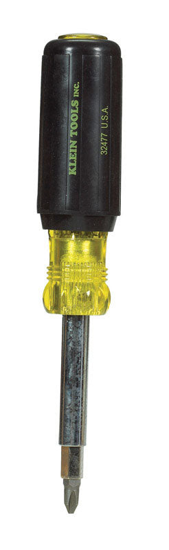 Klein Tools 6-in-1 Screwdriver/Nut Driver 7.89 in. 6 pc